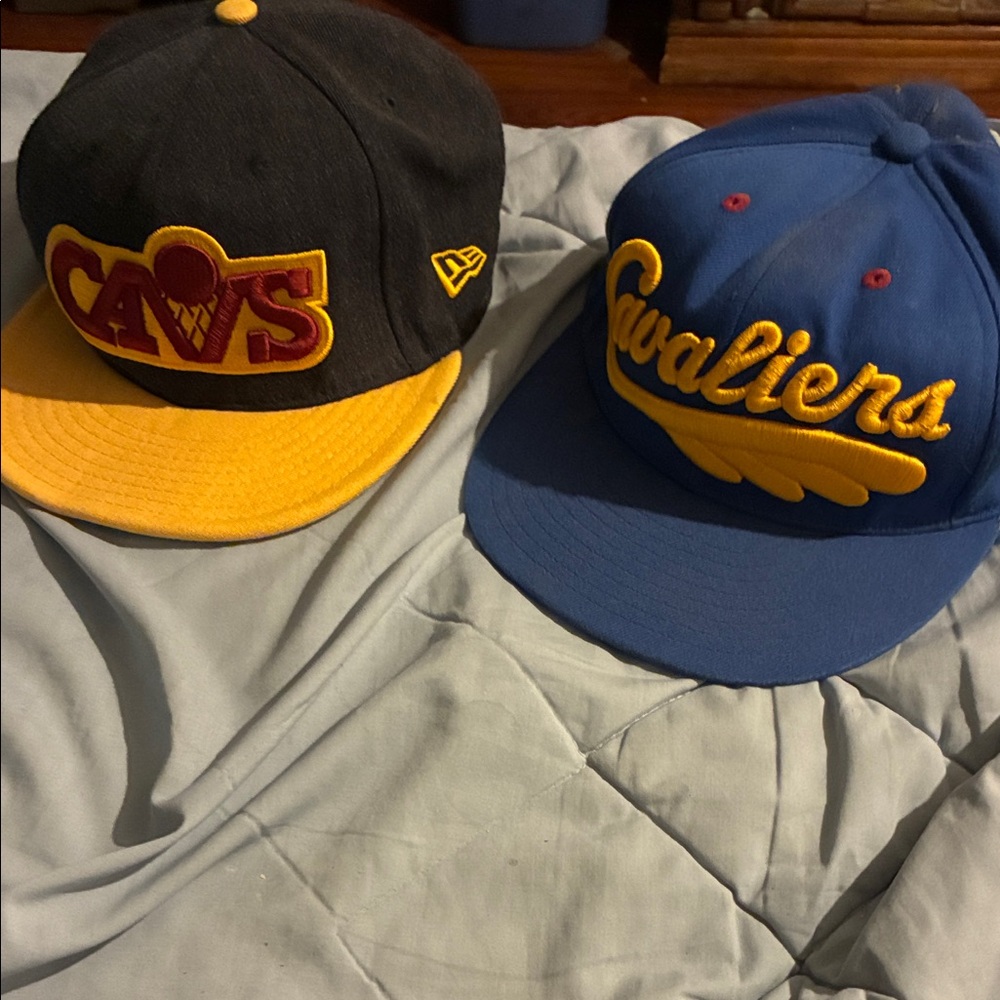 Two Cavs hats, both for the price!